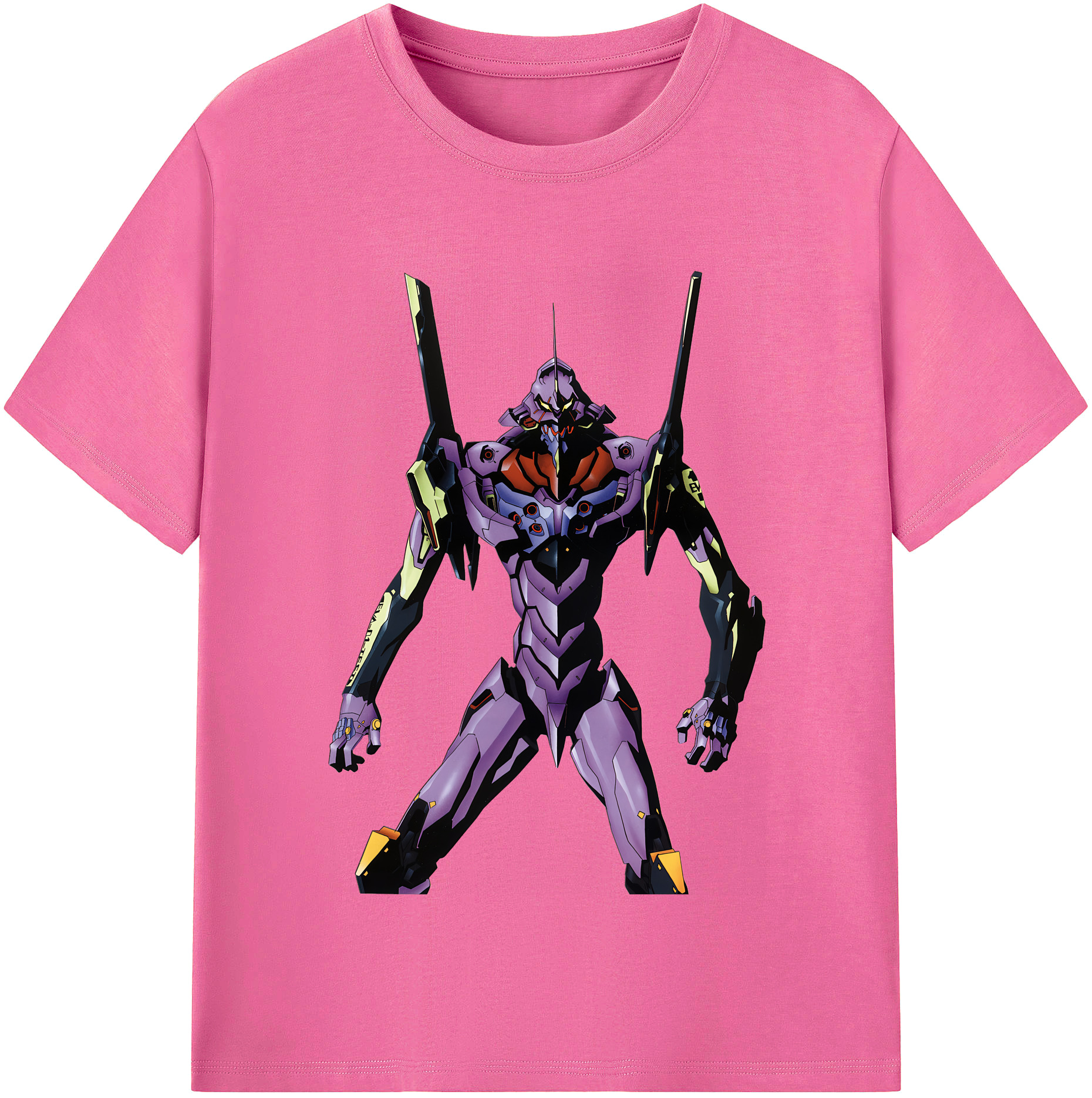 （画像用） EVA 新世紀エヴァンゲリオン レディースカジュアルプリントTシャツ（綿100％）
